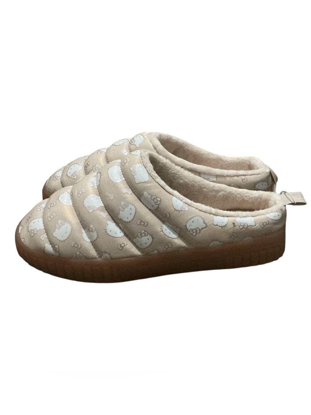 Hello Kitty Faux Fur Clog Slippers